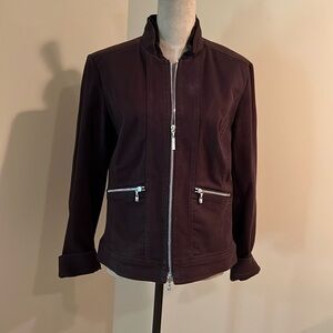 St. John Sport Deep Brown Jacket